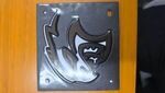 68684815AA - Exterior Ornamentation: Hellcat Nameplate, Left for Mopar Image