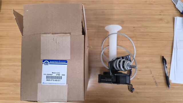 68266719AB - : Spare Tire Carrier Winch for Mopar Image