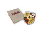 64470100710 - : Porsche Classic Enamel Crest Sign from 1960s for Porsche Image