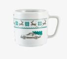 WAP0500030PESC - : Collector's Espresso Cup No. 1 Christmas Limited Edition - Green, Grey for Porsche Image