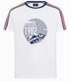 WAP4500XL0NRTM - : Men's 1982 Racing T-Shirt (US L) - White/Blue for Porsche Image