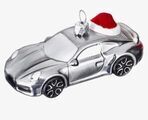 WAP0500080SWBS - : Christmas Tree Ornament Silver with Santa Hat - Collector's Edition No. 7 for Porsche Image