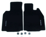 98704480118A43 - : 1 Set Foot Mats (Textile) Black for Porsche Image
