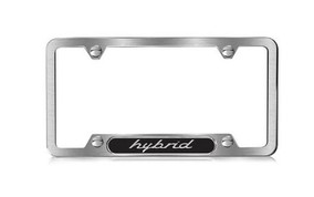 PNA70210007 - Exterior: Cayenne Hybrid Plate - Brushed Silver for Porsche: Cayenne Image