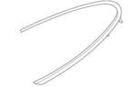 97053615524V09 - : Trim Strip for window seal for Left Rear - Aluminum for Porsche: Panamera Image