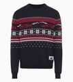 WAP7930XL0RESS - : Porsche Knitted Christmas Sweater - Dark Blue for Porsche Image