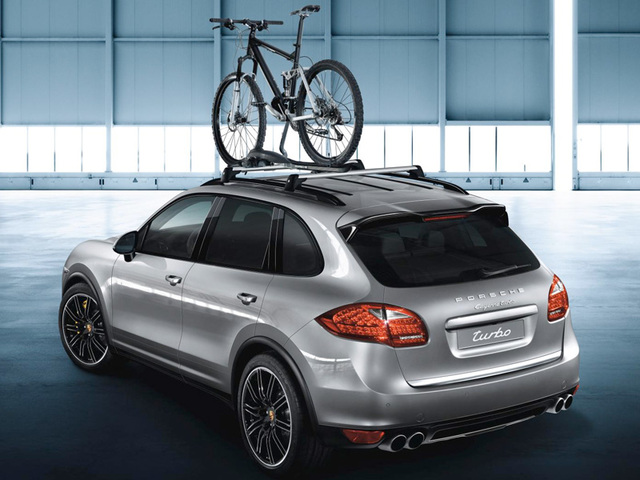 95B04480006 - Hauling: Bicycle Rack for Porsche: 911, Cayenne, Macan, Panamera, Taycan Image