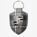 WAP0503690S50Y - : 50Y Turbo with Turbonite Crest Limited Edition Key Fob - Black/Grey for Porsche Image