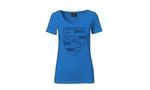 WAP3080XL0JUSA - : Sapphire Blue Crest T-shirt (Ladies) for Porsche Image