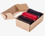 WAP7940480RESS - : Multi-pack Of 3 Pairs Of Socks (Size 48-50) - Red, Navy, Black for Porsche Image