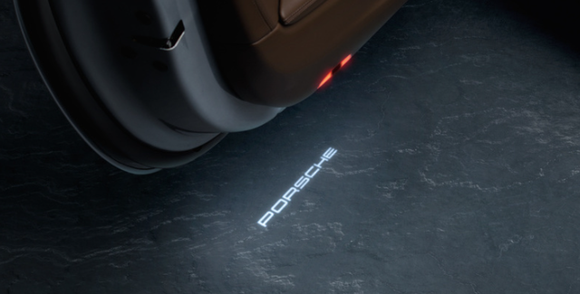 9Y0044911 - Exterior: Led Porsche Logo Door Projectors for Porsche Image