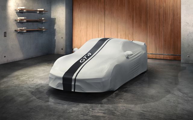 98204400021 - Exterior: Indoor Car Cover 718 Cayman GT4 Design for Porsche Image
