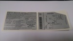 99300610910 - : Sticker - Emission Control for Porsche: 911 Image