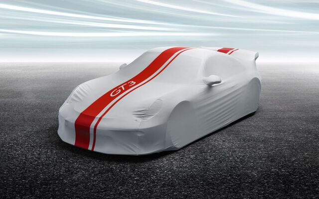 99204401235 - Exterior: Indoor car cover 911 GT3 design for Porsche Image