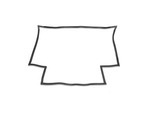 91451190110 - : Frame For Gasket for Porsche Image