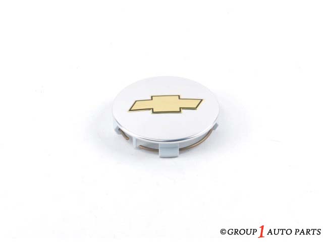 12499421 - Wheels: Wheel, Center Cap for Chevrolet: Avalanche, Colorado, Silverado 1500, Silverado 1500 Classic, Silverado 1500 HD Classic, Silverado 2500 HD, Silverado 2500 HD Classic, Silverado 3500 Classic, Silverado 3500 HD, Suburban 1500, Suburban 2500, Tahoe Image