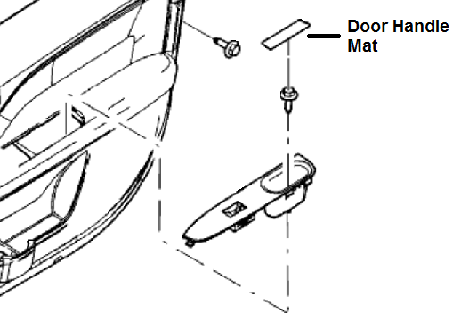 7E5Z54047A74AA - Body: Switch Bezel Mat for Ford: Fusion | Mercury: Milan Image