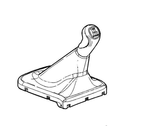 24272748 - : Manual Transmission Shifter Assembly for Chevrolet: Colorado | GMC: Canyon Image