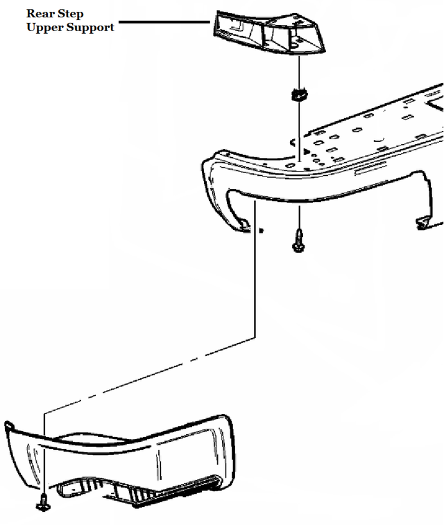 22890966 - Body: Upper Pad Support for GM Image
