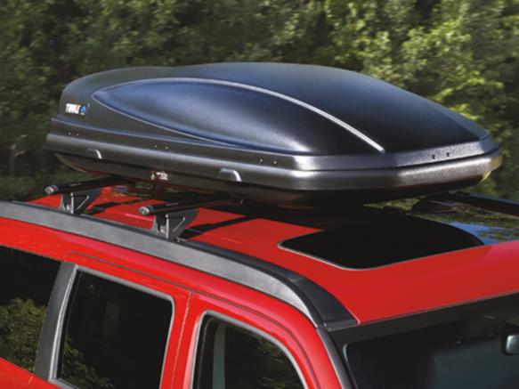 TCBOX624 - Carriers &amp; Cargo Hauling Accessories: Cargo Box for Chrysler: 200, 300, Aspen, Pacifica, Sebring, Town &amp; Country | Dodge: Avenger, Charger, Dart, Durango, Grand Caravan, Journey, Nitro | Fiat: 500L | Jeep: Cherokee, Commander, Compass, Grand Cherokee, Liberty, Patriot | Ram: C/V, ProMaster City Image