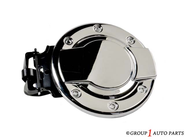 82211393AB - Exterior Accessories: Chromed Aluminum Fuel Filler Door for Dodge: Ram 1500, Ram 2500, Ram 3500 | Ram: 1500, 1500 Classic, 2500, 3500 Image