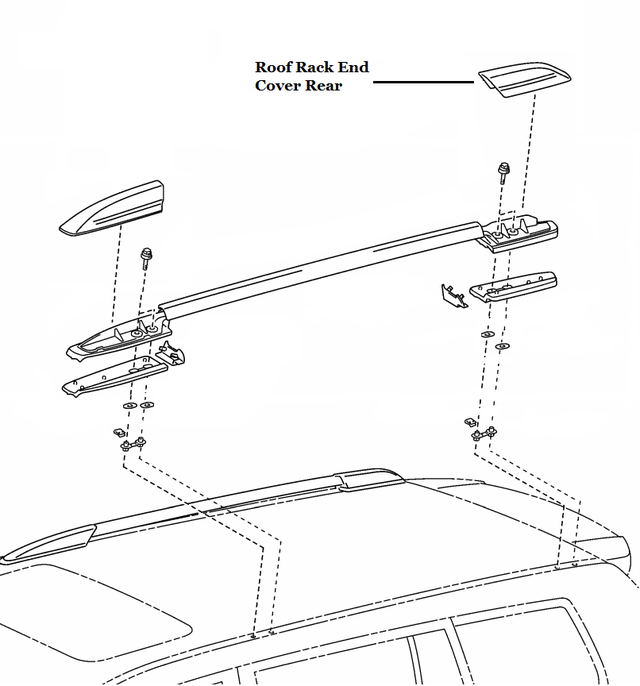 6349448020 - Body: Rear Cover for Toyota: Highlander Image