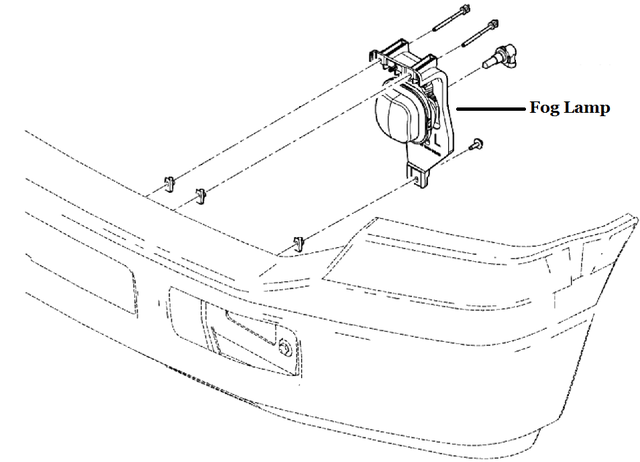 6C3Z15201A - : FOG LAMP ASSEMBLY - LH for Ford: Excursion, F-250 Super Duty, F-350 Super Duty, F-450 Super Duty, F-550 Super Duty Image