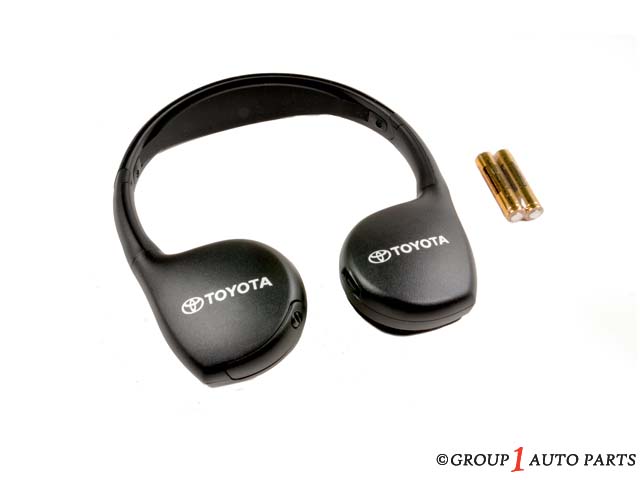 PT94300141 - Audio/Video: DVD, Wireless Headphones for Toyota: 4Runner, Highlander, Land Cruiser, RAV4, Sequoia, Sienna, Tundra, Venza Image