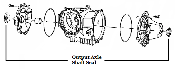 19259473 - Universals &amp; Rear Axle: Axle Seals for Cadillac: XLR | Chevrolet: Corvette Image