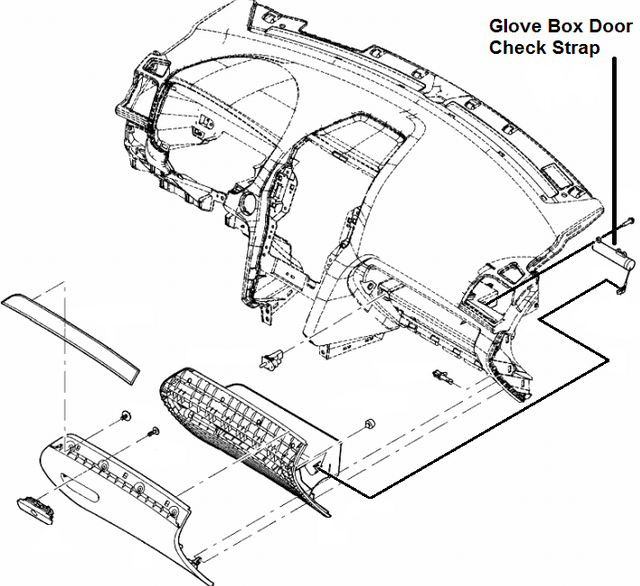 BB5Z7806200A - Body: Check Strap for Ford: Explorer, Police Interceptor Utility Image
