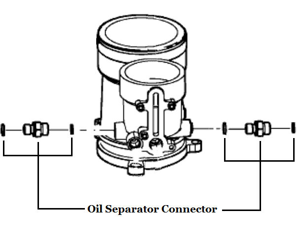 3C3Z9N320BA - : OIL SEPARATOR - CONNECTOR(M12) for Ford Image
