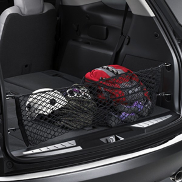 19158229 - Interior: Rear Cargo Area Net, Black for Buick: Enclave | Chevrolet: Traverse | GMC: Acadia, Acadia Limited Image