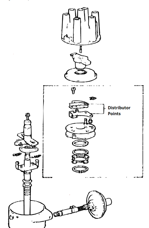 419140010 - : Distributor Point Kit for Toyota Image