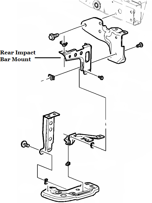 22890963 - Body: Mount Bracket for GM Image