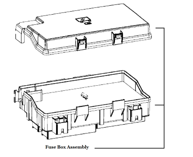 68322371AD - : FUSE BOX ASSEMBLY for Mopar Image