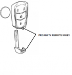 13544033 - : Keyless Entry Transmitter for Cadillac: ATS, XTS Image