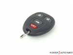 15252034 - : 4 Button Keyless Entry Remote Key Fob for Buick: LaCrosse | Chevrolet: Cobalt, Malibu | Pontiac: G5, G6, Grand Prix, Solstice | Saturn: Aura, Sky Image
