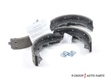 19307610 - : Bonded Rear Drum Brake Shoe Set for Buick: Skyhawk, Skylark, Somerset, Somerset Regal | Cadillac: Cimarron | Chevrolet: Beretta, Cavalier, Chevette, Citation II, Corsica | Oldsmobile: Achieva, Calais, Cutlass Calais, Firenza | Pontiac: Grand Am, Sunbird, Sunfire Image