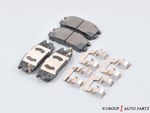 20801538 - : Rear Disc Brake Pad Set with Clips for Chevrolet: Captiva Sport, Equinox | GMC: Terrain | Saturn: Vue Image