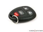 22951508 - : 4 Button Keyless Entry Remote Key Fob for Cadillac: Escalade, Escalade ESV | Chevrolet: Silverado 1500, Silverado 2500 HD, Silverado 3500 HD, Suburban 1500, Suburban 2500, Tahoe | GMC: Sierra 1500, Sierra 2500 HD, Sierra 3500 HD, Yukon, Yukon XL 1500, Yukon XL 2500 Image