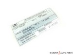 25180968 - Body: Emission Label for GM Image
