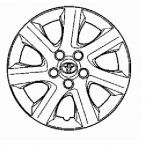 4260233130 - : WHEEL COVER - 7-spoke for Toyota: Camry Image