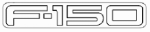 4L3Z16720AA - Accessories: Tailgate Emblem for Ford Image