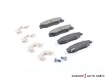19259589 - : Rear Disc Brake Pad Set with Clips and Bolts for Cadillac: XLR | Chevrolet: Corvette Image