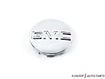 9595760 - : Button Style Center Cap with GMC Logo for Chevrolet: Colorado | GMC: Canyon, Sierra 1500, Sierra 1500 Classic, Sierra 1500 HD, Sierra 1500 HD Classic, Sierra 2500 HD, Sierra 2500 HD Classic, Sierra 3500, Sierra 3500 Classic, Sierra 3500 HD, Yukon, Yukon XL 1500, Yukon XL 2500 Image