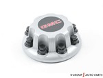 9597162 - : Center Cap with GMC Logo for GMC: Savana 1500, Savana 2500, Savana 3500, Sierra 2500 HD, Sierra 3500 HD Image