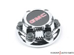 20941992 - : Button Style Center Cap with GMC Logo for Chevrolet: Express 1500, Express 2500, Express 3500 | GMC: Savana 1500, Savana 2500, Savana 3500, Sierra 1500, Sierra 1500 Classic, Sierra 1500 HD, Sierra 1500 HD Classic, Sierra 2500 HD, Sierra 2500 HD Classic, Sierra 3500, Sierra 3500 Classic, Sierra 3500 HD Image