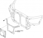 964213M000 - Electrical: Distance Sensor Bracket for Hyundai Image