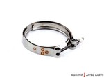 97354769 - : Turbocharger Exhaust Pipe Clamp for Chevrolet: Express 2500, Express 3500, Express 4500, Silverado 2500 HD, Silverado 3500 HD | GMC: Savana 2500, Savana 3500, Savana 4500, Sierra 2500 HD, Sierra 3500 HD Image