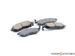 DA06MZB59PNW - : Value Advantage™ PAD KIT-FRONT for Nissan: 350Z, Altima, Cube, Juke, Maxima, Pulsar NX, Sentra, Stanza, Versa Image